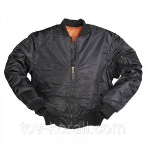 Льотна Куртка MA1 Mil-Tec чорна