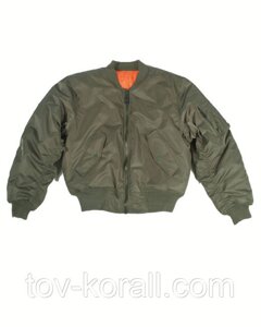 Льотна Куртка MA1 США, Mil-Tec (Olive)