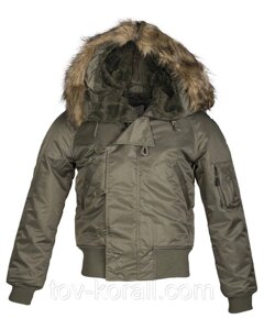Льотна Куртка N2B США Mil-Tec (Аляска) (Olive)