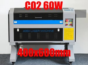 Лазерний верстат CO2 TD-4060 EFR 60W 400x600мм