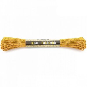 M-Tac паракорд Minicord Reflective Goldenrod 15 м