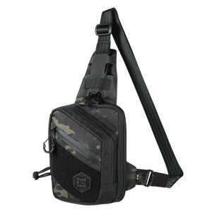 M-Tac сумка Sling Pistol Bag Elite Hex з липучкою Multicam Black / чорна