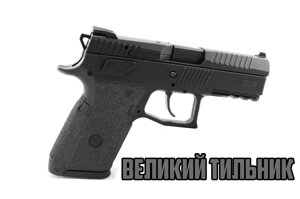 Накладка на пістолетну ручку TalonGrips T-Rex (CZ P-07 Large Backstrap) Black