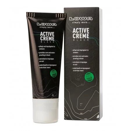 Взуттєвий крем LOWA Active Cream 75 ml (чорний) Black