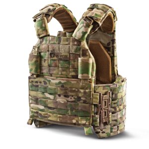 Плитоноска Plate Carrier Multicam U-WIN AGILE 250х300 с камербандами PRO со сбросами SPIDER Multicam