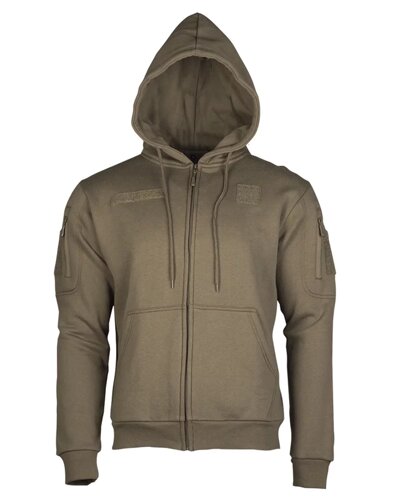 Реглан с капюшоном на молнии TACTICAL HOODIE Olive