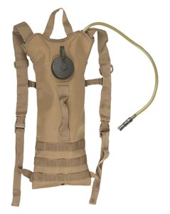Рюкзак із гідросистемою BASIC WATER PACK WITH straps (3 літра) coyote
