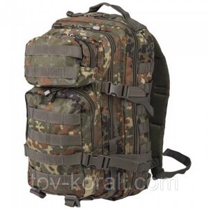 Рюкзак тактичний Mil-Tec US Assault Pack 20 л flecktarn