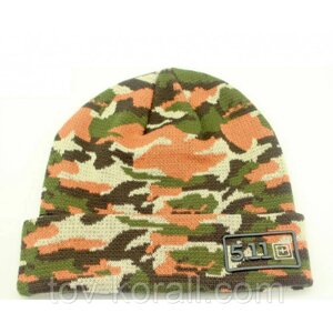 Шапка в'язана Tactical Camo Beanie камуфляж