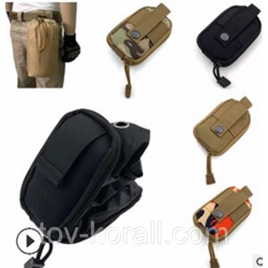 Сумка складная з MOLLE чорна