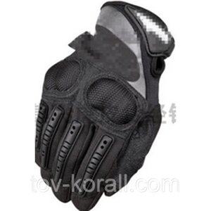 Тактичні рукавички Mechanix MPact 3 чорні