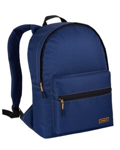Міський рюкзак - City Еко, колір: темно -синій (жовта стрічка)