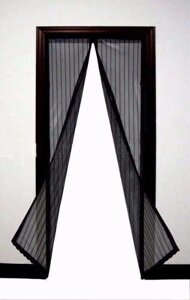 Антимоскітна магнітна шторка”Magic Mesh”сітка на двері аналог штора,210х100