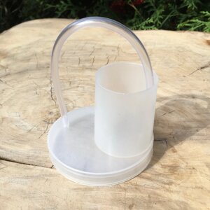 Гидрозатвор пластиковый с трубкой
