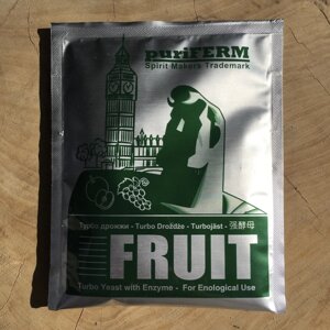 Фруктові турбо дріжджі Puriferm Fruit на 25 л