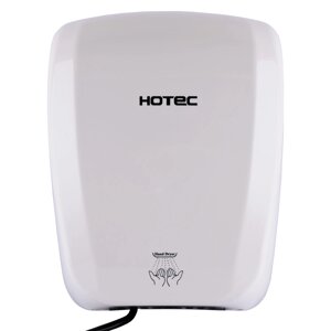 Сушарка для рук HOTEC 11.231 ABS White сенсорна, корпус пластик білий ( 220В, 1800Вт )