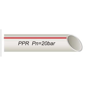 Труба VSplast PPR-AL-PIPE ф20 GERMANY STD з алюмінієвою фольгою ( червона упаковка )