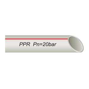Труба VSplast PPR-AL-PIPE ф20 NEW з алюмінієвою фольгою ( червоні літери на упаковці )