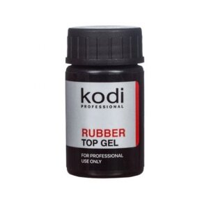 Каучуковий топ (фініш) для гель-лаку Kodi Rubber top gel, 14МЛ.