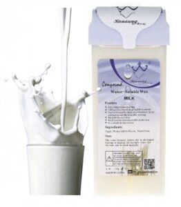 Віск у касеті для депіляції Konsung Beauty Water — Soluble Wax MILK (Молоко), 150 g
