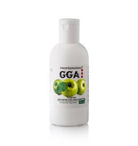 Рідина для зняття гель-лаку GGA Professional 250мл з ароматом яблука