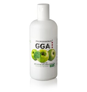 Рідина для зняття гель-лаку GGA Professional 500мл з ароматом яблука