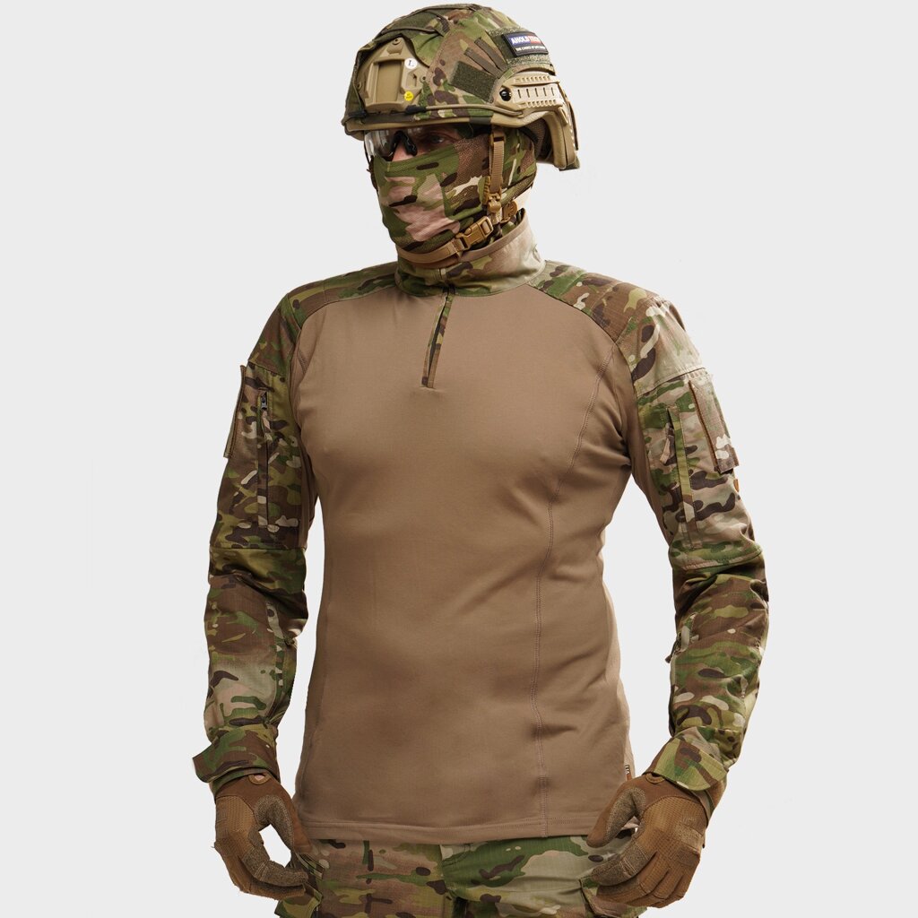 Бойова сорочка Ubacs UATAC Gen 5.6 Multicam Original Койот від компанії UATAC. Special Ops Military Uniform - фото 1