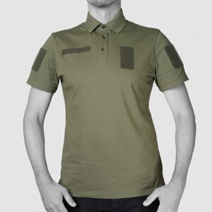 Поло UATAC Military з 4 велкро Олива (Olive) XXS