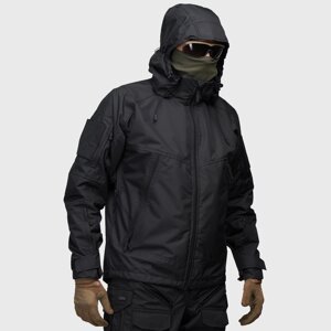 Тактична демісезонна куртка UATAC Black Membrane