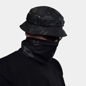 Панама UATAC зі скошеними полями Multicam Black (Чорний Мультикам)