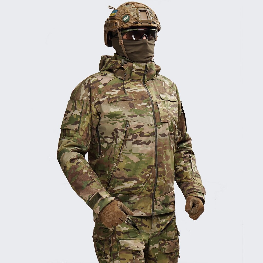 Тактична демісезонна куртка UATAC Gen 5.6 Multicam Original Ripstop від компанії UATAC. Special Ops Military Uniform - фото 1