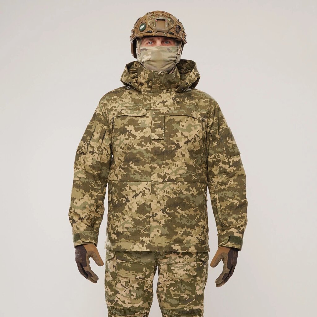 Тактична куртка UATAC Gen 5.3 Pixel mm14 (Піксель) S від компанії UATAC. Special Ops Military Uniform - фото 1