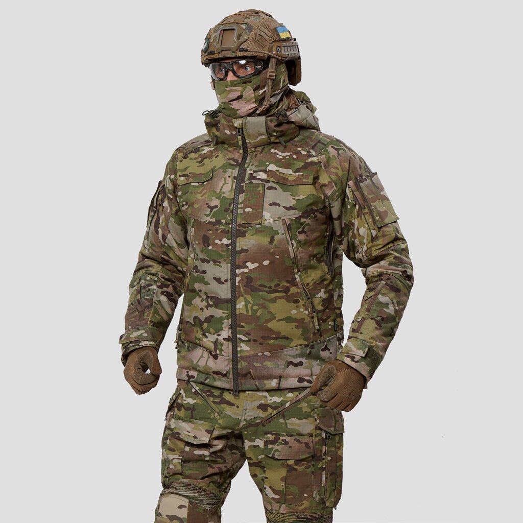 Тактическая зимняя куртка UATAC Multicam Ripstop Climashield Apex S від компанії UATAC. Special Ops Military Uniform - фото 1