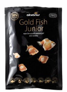 Корм для риб Gold Fish Junior меню для молоді золотих риб, міні-пелети,40г