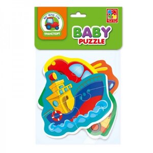 Магнітні пазли Vladi Toys Fisher Price Транспорт VT1106-96