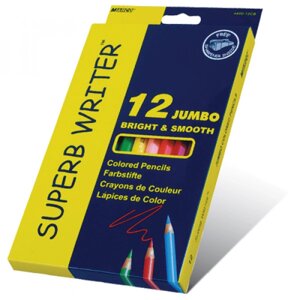 Набір кольорових олівців Marco Superb Writer 4400-12CB 12 кольорів