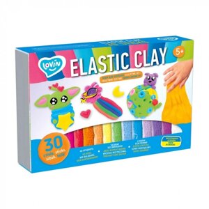 Тісто для ліплення Lovin Elastic Clay 70141 30 кольорів