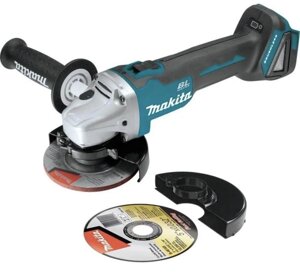 Безщіткова акумуляторна болгарка Makita XAG04, 125 мм (DGA504Z)