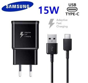 Блок швидкого заряджання Samsung 15w з кабелем на 1,2 м AFC самасунг