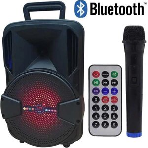 Bluetooth колонка — валіза з караоке, блютуз-колонка з караоке