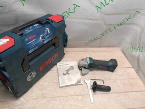 BOSCH GWS 18-125 V-LI акумуляторна болгарка, 125мм, 18V КШМ L-boxx