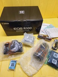 Canon EOS R100 kit 18-45mm IS STM + 55-210mm IS STM (6052C036)