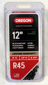 Ланцюг Oregon R45 для акумуляторної пили DEWALT DCCS620 DCM565