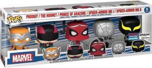 Ексклюзивний набір Funko Pop Marvel, Spider-Man, Beyond Amazing 5 Pack