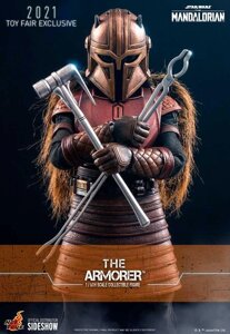 Фігурка hot toys 1/6 STAR WARS mandalorian the armorer, зброяр, кузнец