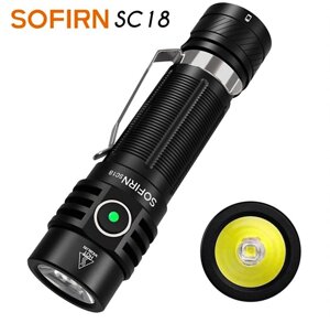 Фонарь/Ліхтарик Sofirn SC18/1800 Lumen/3000mah 18650/Wurkkos