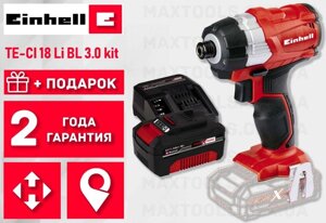 Гайковерт акумуляторний Einhell TE-CI 18 Li BL 2.5 KIT Ударний Impact