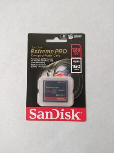 Карта пам&x27, яті SanDisk 128 GB Extreme Pro CompactFlash SDCFXPS-128G-А46