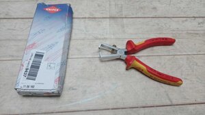 Knipex інструмент для видалення ізоляції VDE, 160 мм 11 06 160