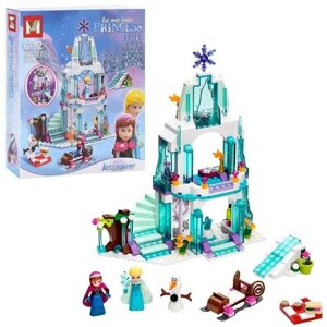 Конструктор крижаної Замок Ельзи Frozen Фрозен доповнює Lego Friends